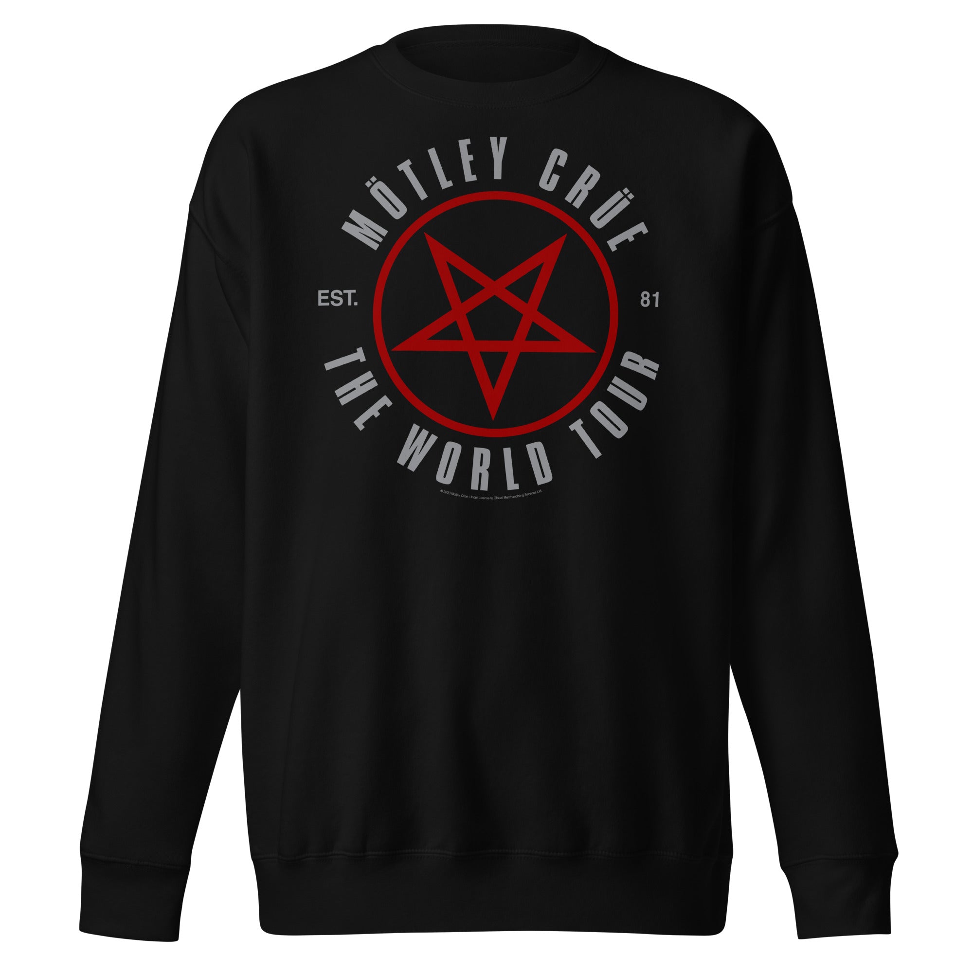MERCHMOMENT Motley Crue - The World Tour Sweatshirt [Apparel]