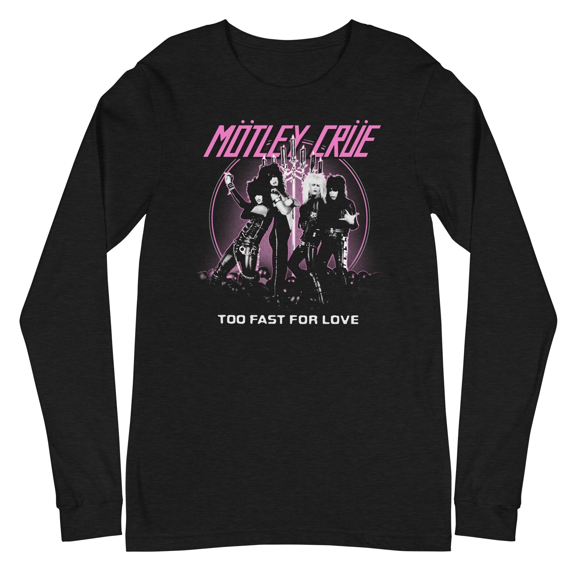 MERCHMOMENT Motley Crue - Too Fast for Love Long Sleeve T-Shirt [Apparel]