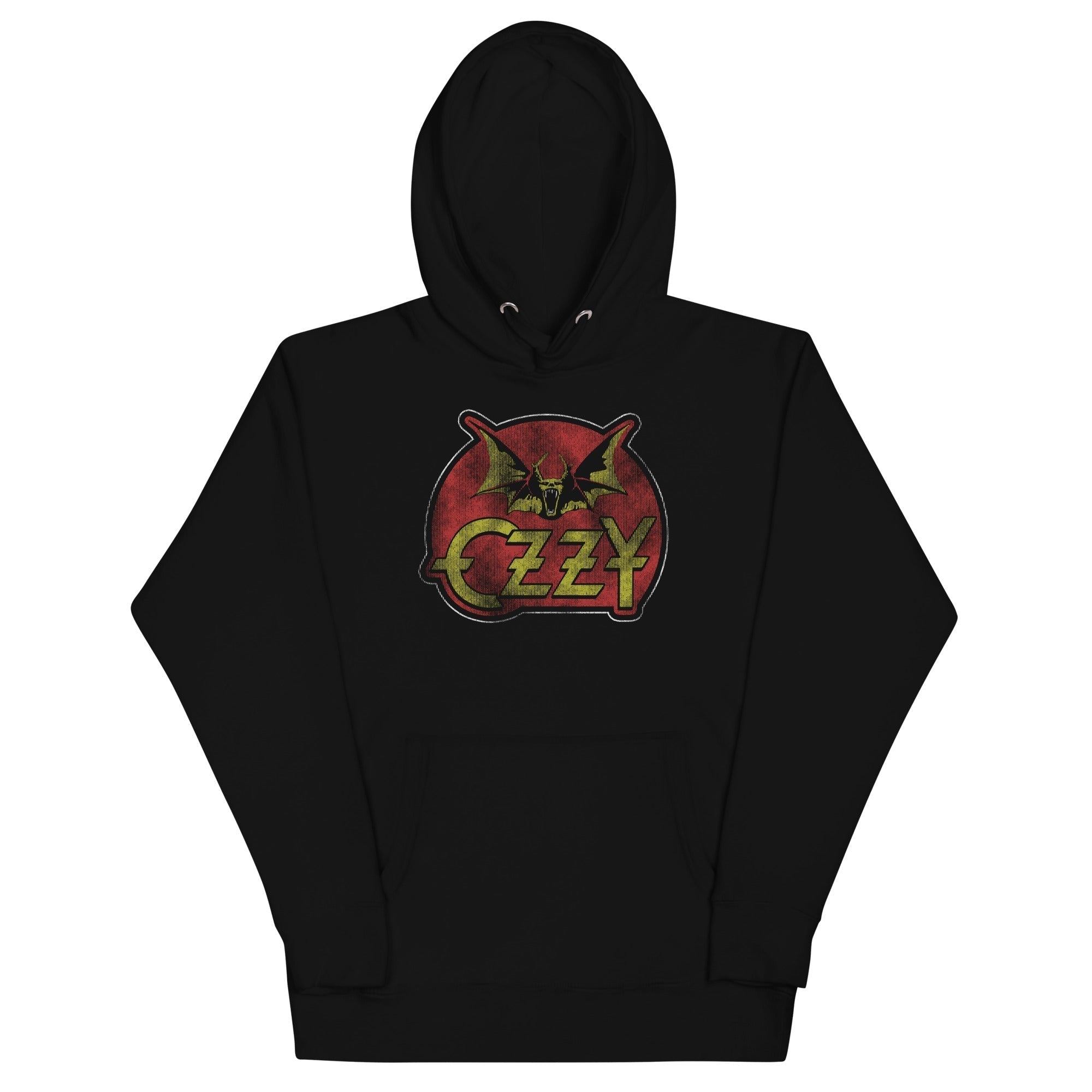 MERCHMOMENT Ozzy Osbourne - Flaming Bat Hoodie [Apparel]