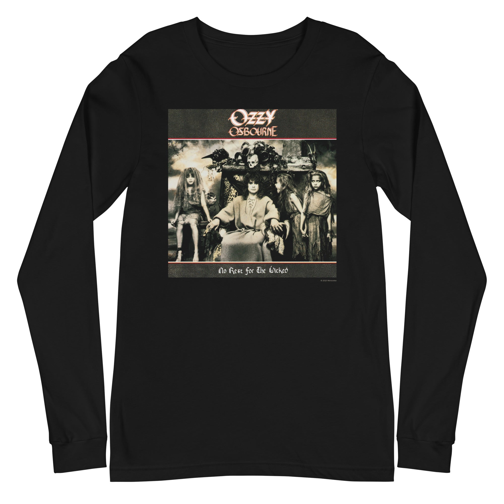 MERCHMOMENT Ozzy Osbourne - No Rest for the Wicked Long Sleeve T-Shirt [Apparel]