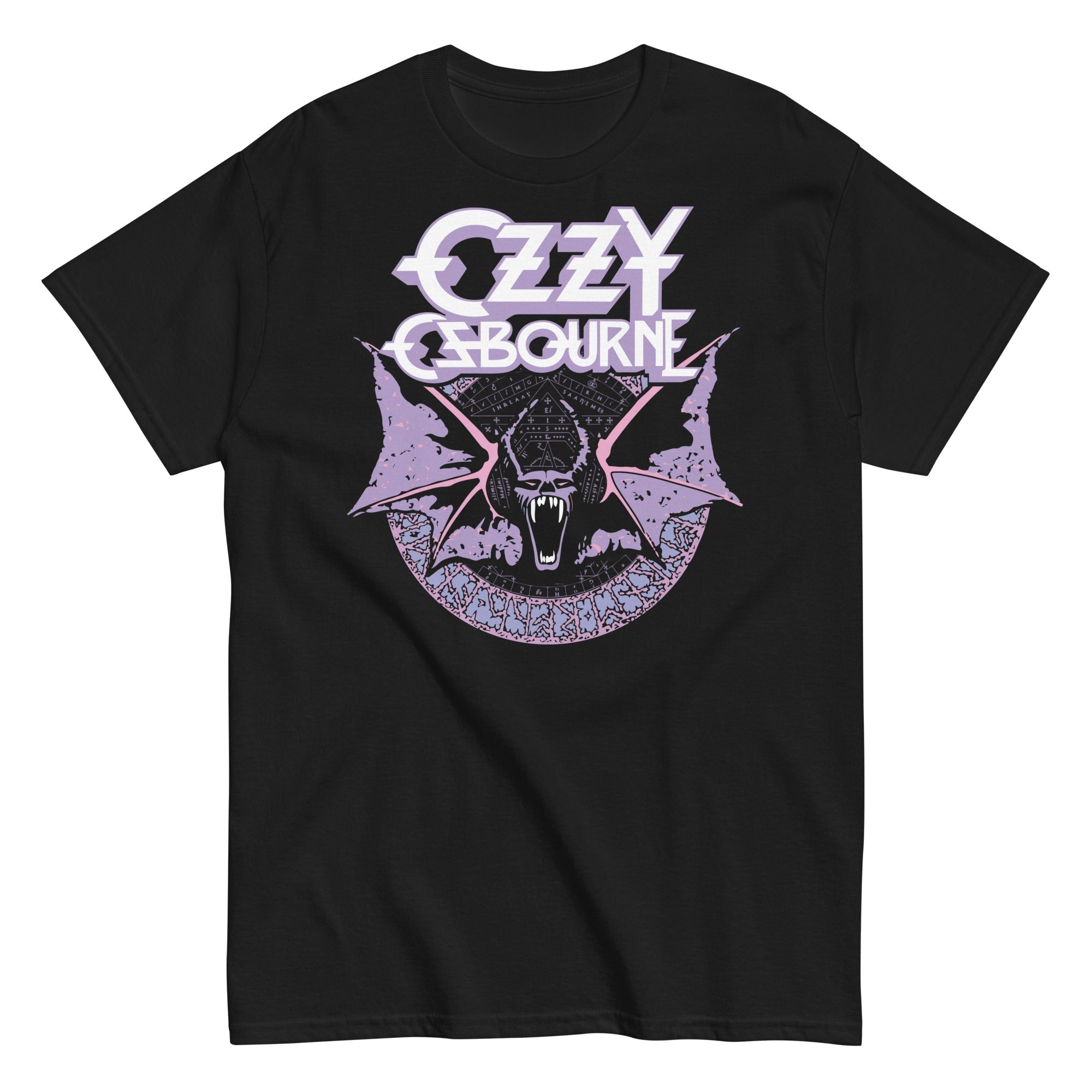 MERCHMOMENT Ozzy Osbourne - Purple Bat T-Shirt [Apparel]