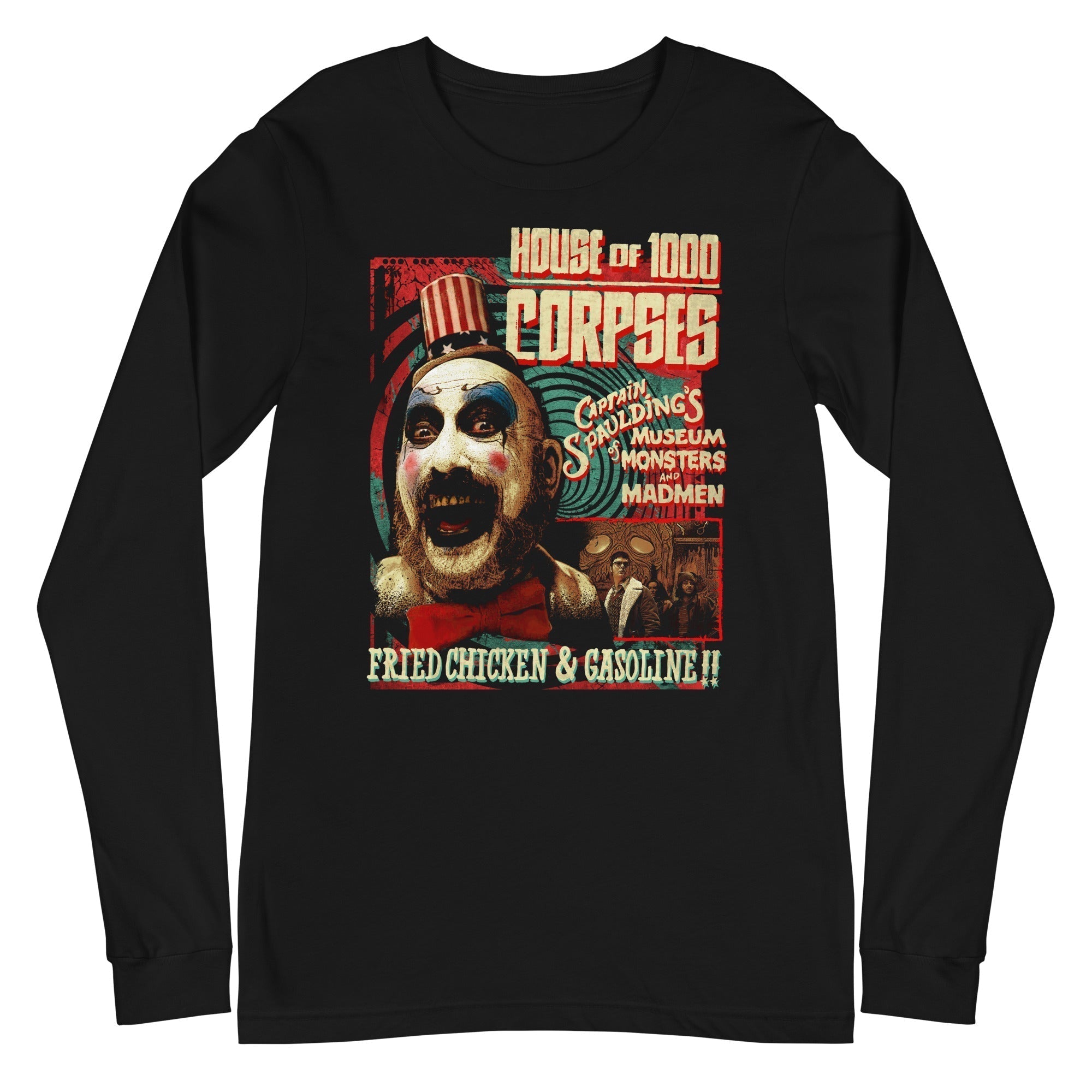 MERCHMOMENT Rob Zombie - Fried Chicken and Gasoline Long Sleeve T-Shirt [Apparel]