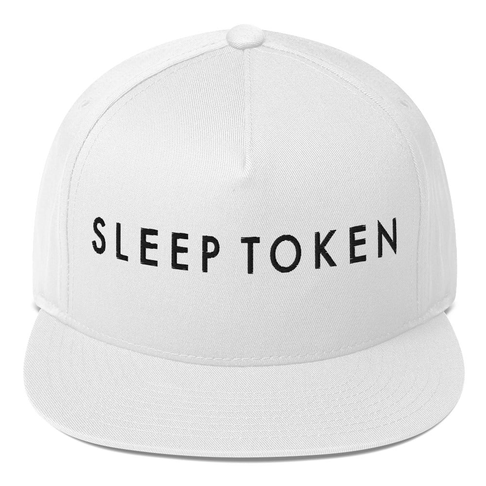 MERCHMOMENT Sleep Token Logo White Snapback Hat [Hat]