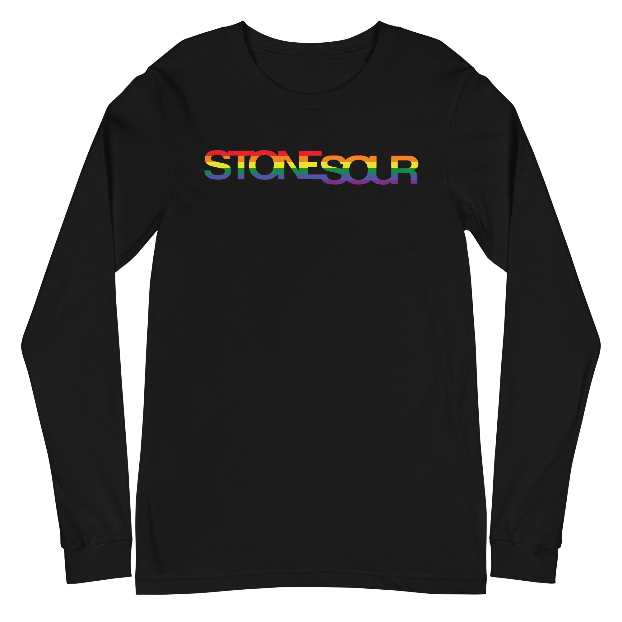 MERCHMOMENT Stone Temple Pilots - StoneSour Rainbow Long Sleeve T-Shirt [Apparel]