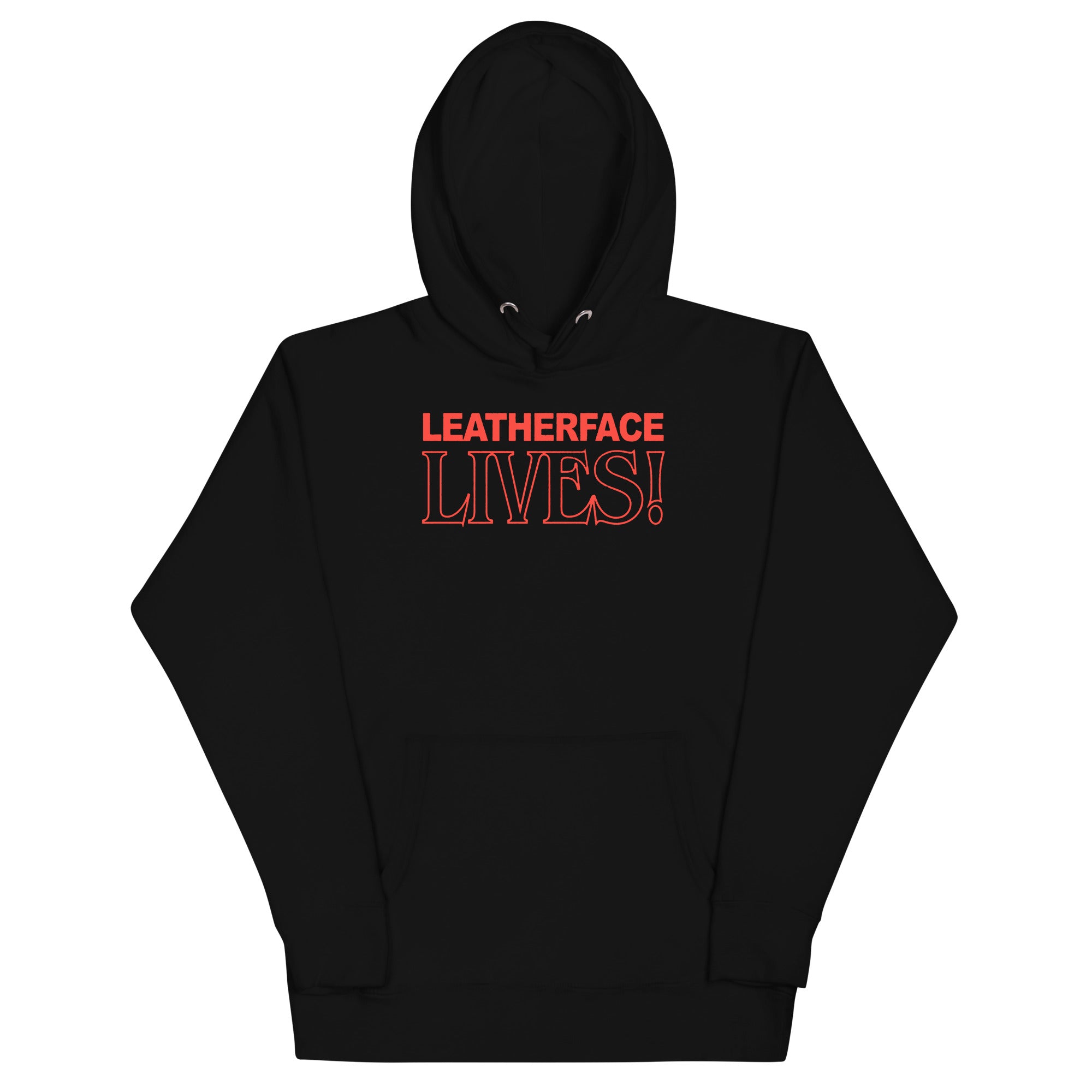 MERCHMOMENT Texas Chainsaw - Massacre - Leatherface Lives! Hoodie [Apparel]