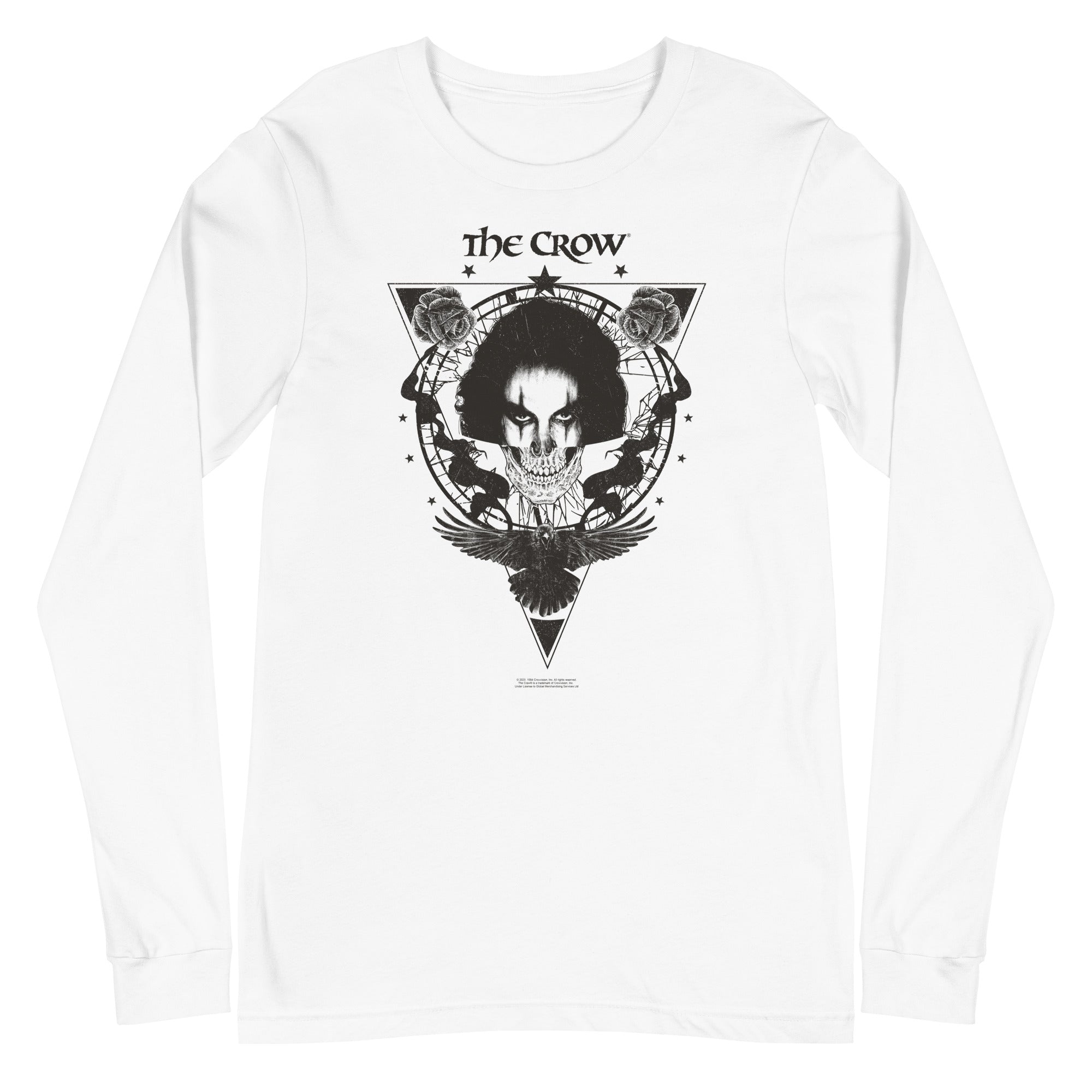 MERCHMOMENT The Crow - Badge Emblem Long Sleeve T-Shirt [Apparel]