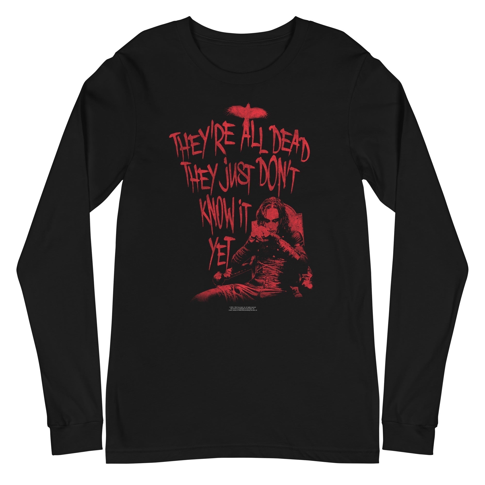MERCHMOMENT The Crow - Do They Know? Long Sleeve T-Shirt [Apparel]