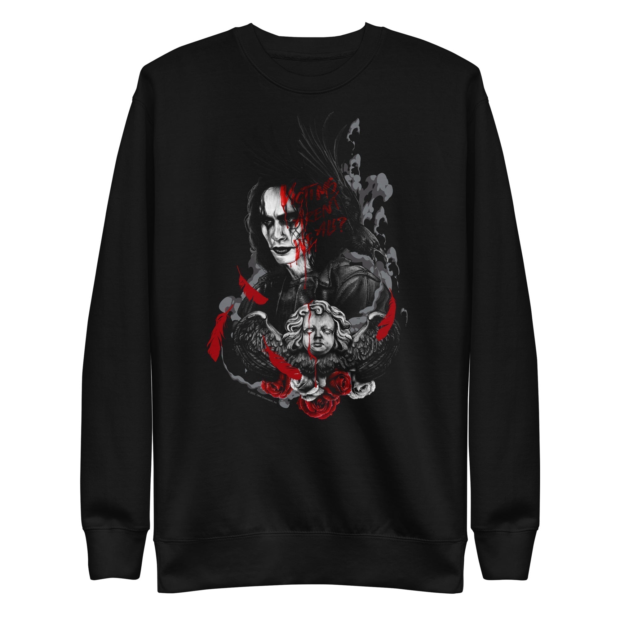 MERCHMOMENT The Crow - Victims Aren't We All? Sweatshirt [Apparel]
