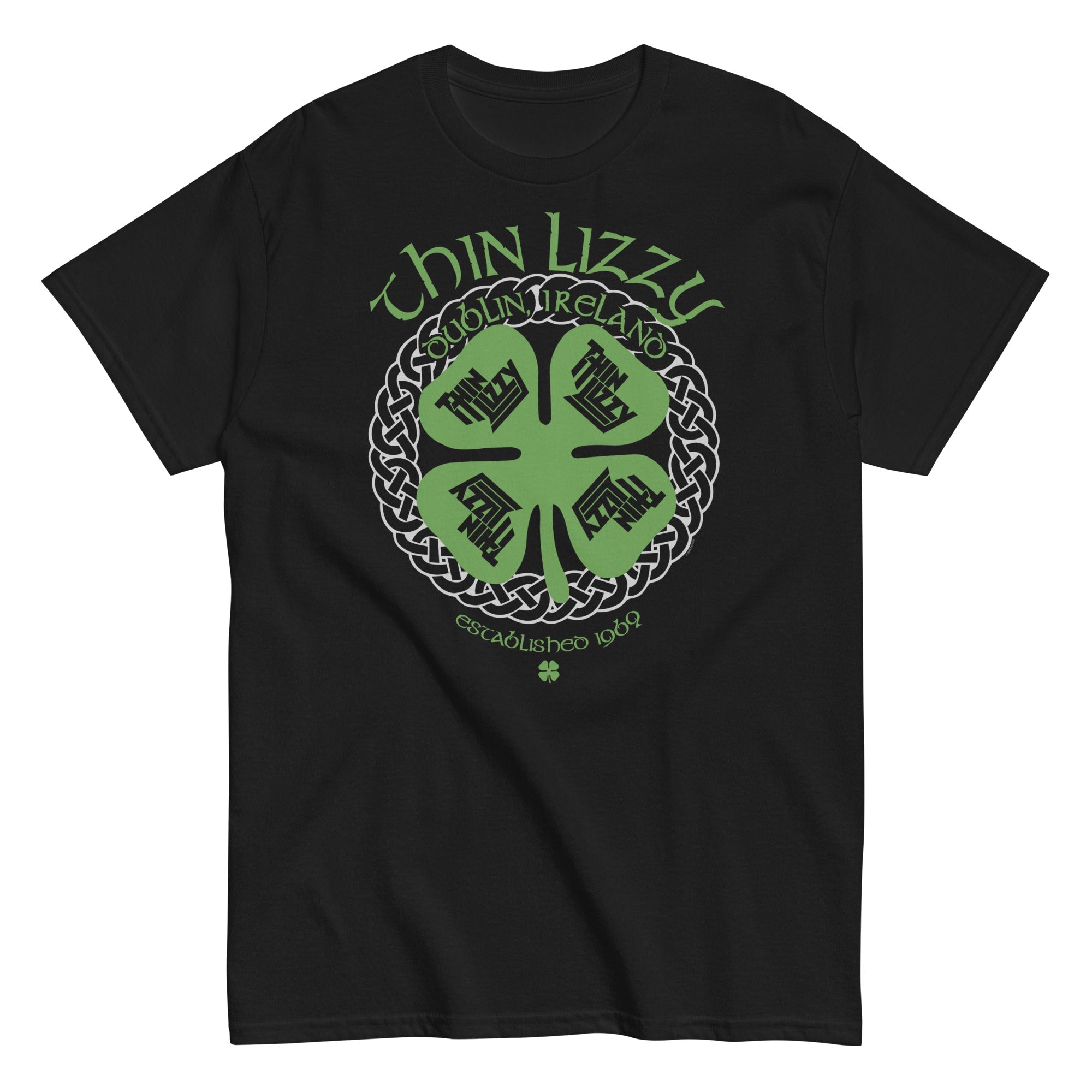 MERCHMOMENT Thin Lizzy - Shamrock T-Shirt [Apparel]