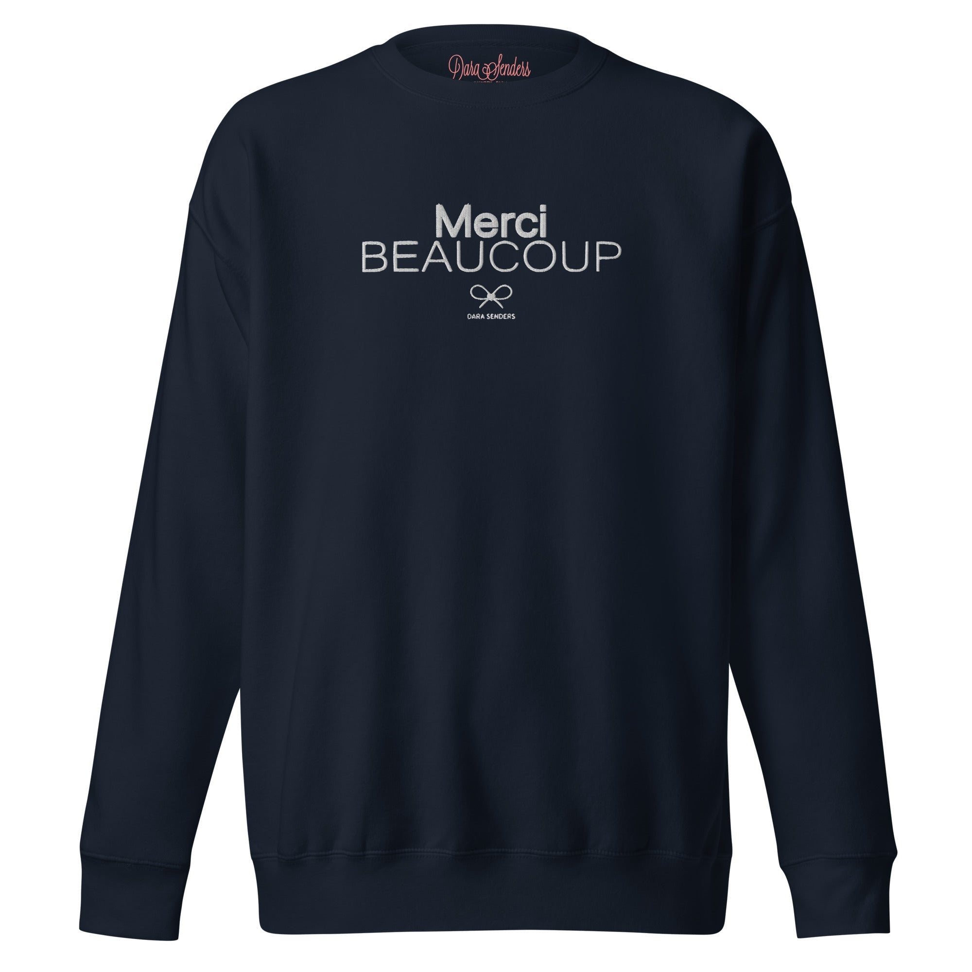 MERCI BEAUCOUP • EMBROIDERED PULLOVER by DARA SENDERS at Shirley Shoppe