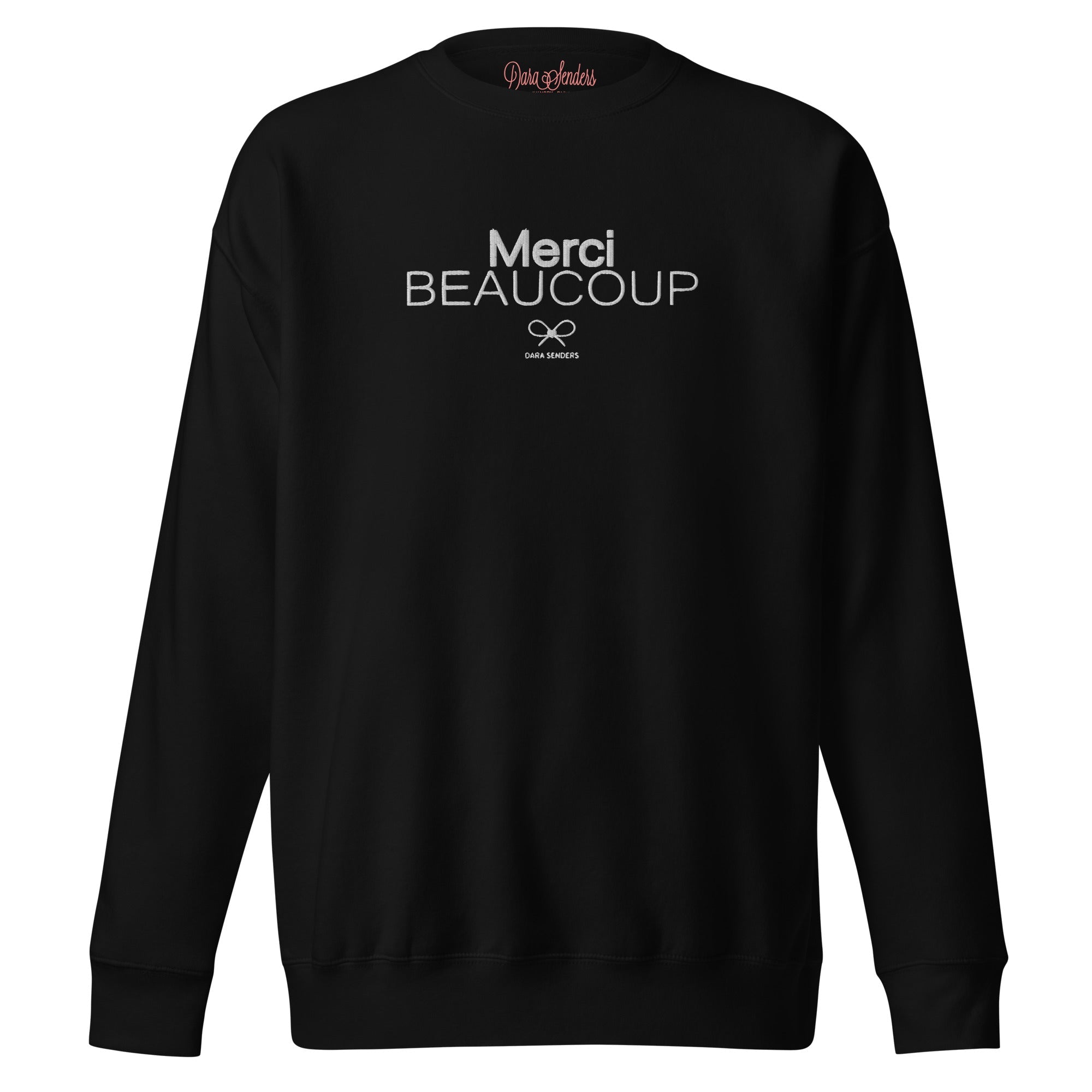 MERCI BEAUCOUP • EMBROIDERED PULLOVER by DARA SENDERS at Shirley Shoppe