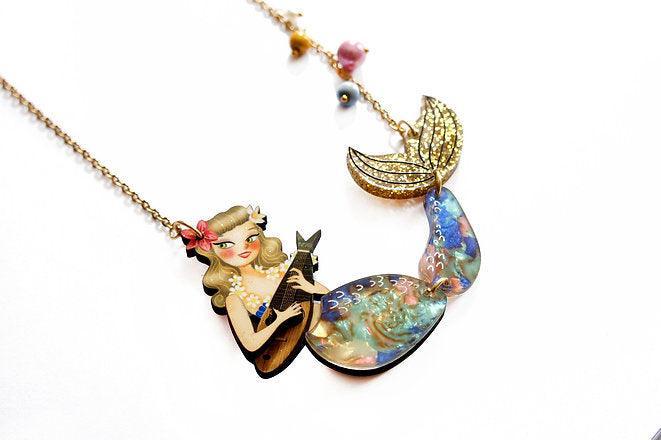 Mermaid Necklace by Laliblue by Quirks! at Shirley Shoppe