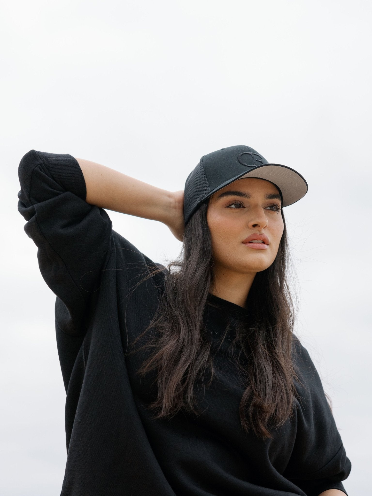 Mesh Trucker Hat by Cozy Earth at Shirley Shoppe
