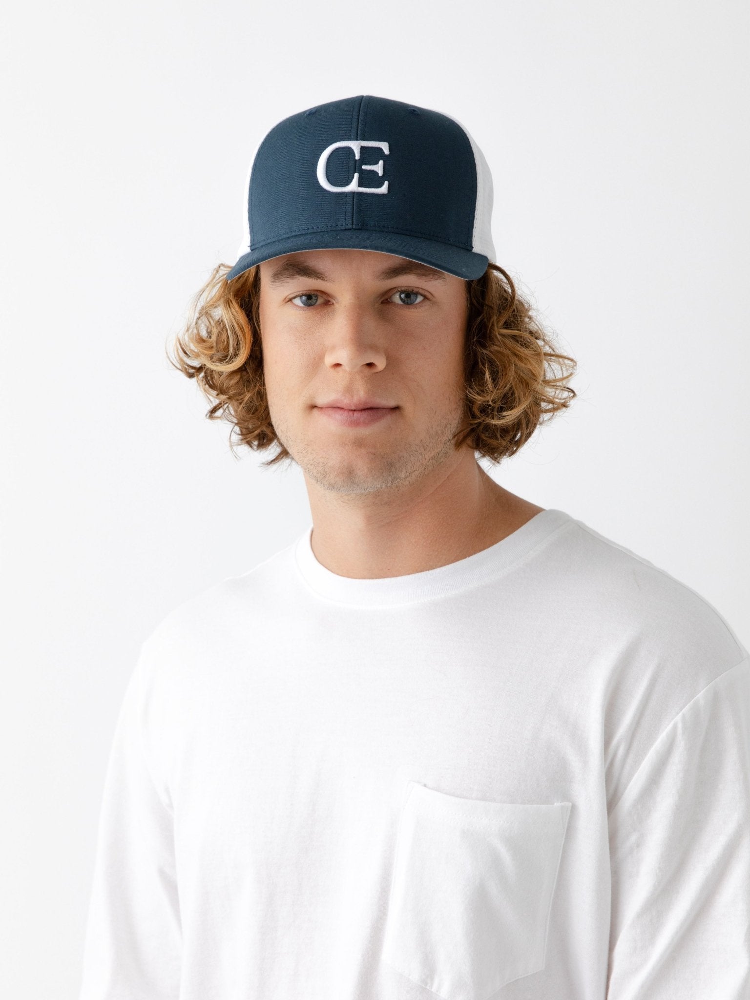 Mesh Trucker Hat by Cozy Earth at Shirley Shoppe