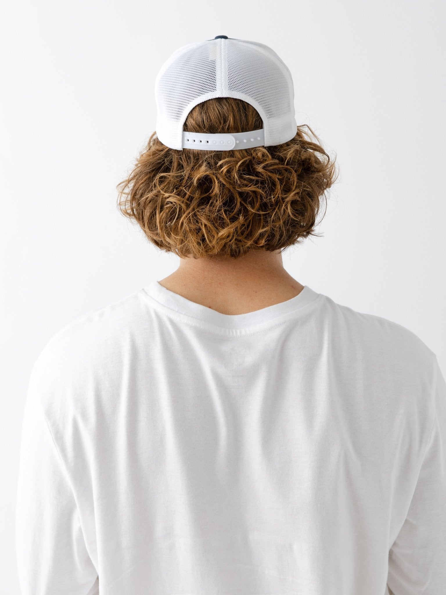 Mesh Trucker Hat by Cozy Earth at Shirley Shoppe