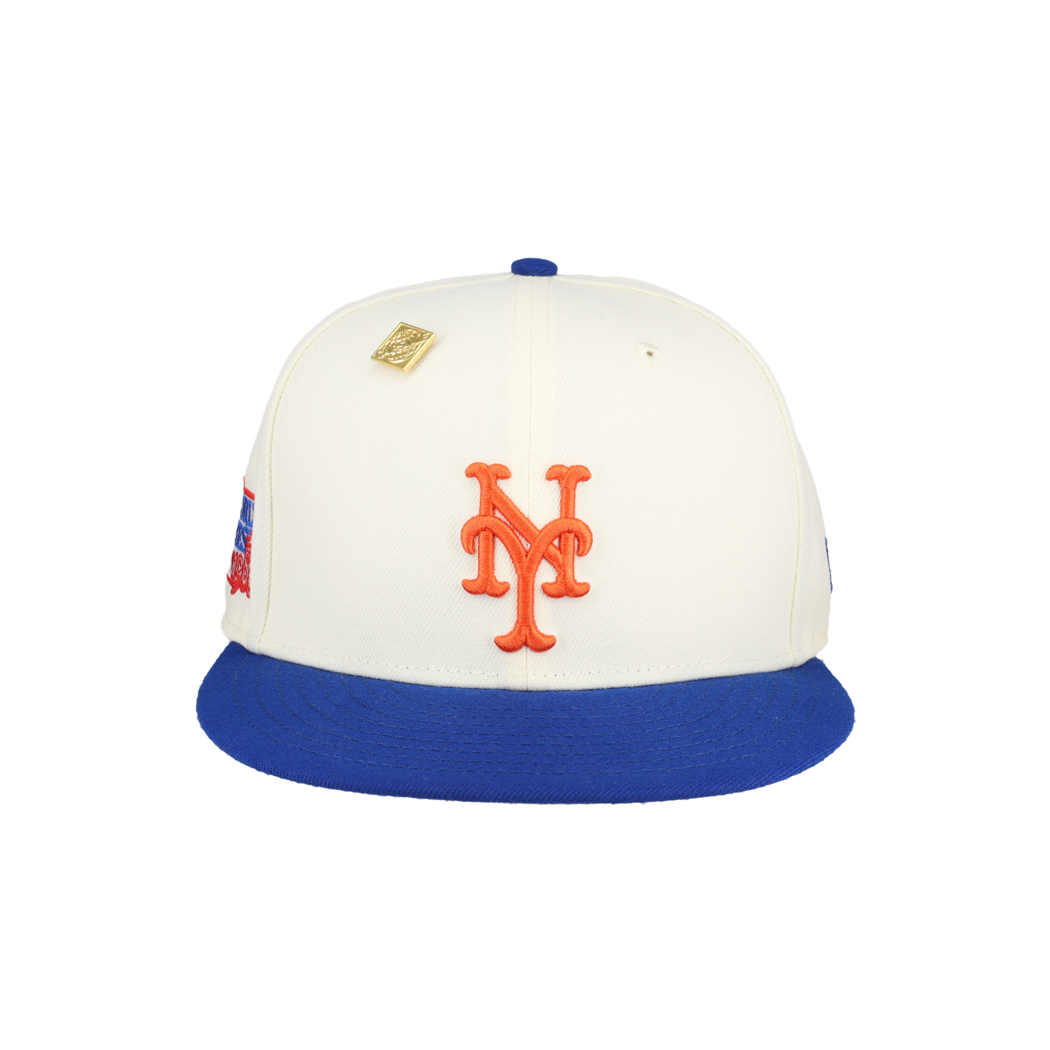 New York Mets Chrome Crown Collection 1986 World Series Fitted Hat