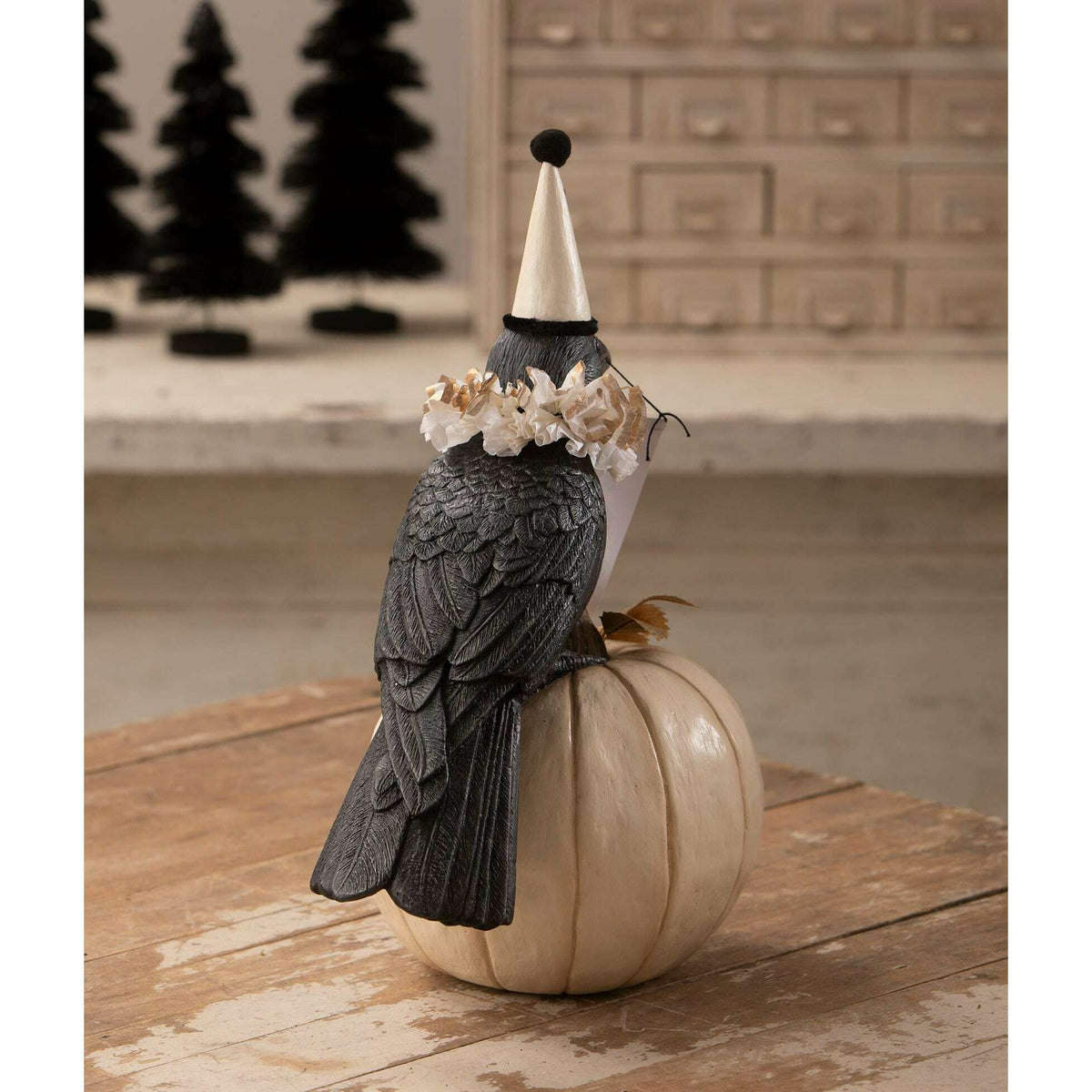 Midnight Messenger Crow Halloween Decor by Bethany Lowe Designs
