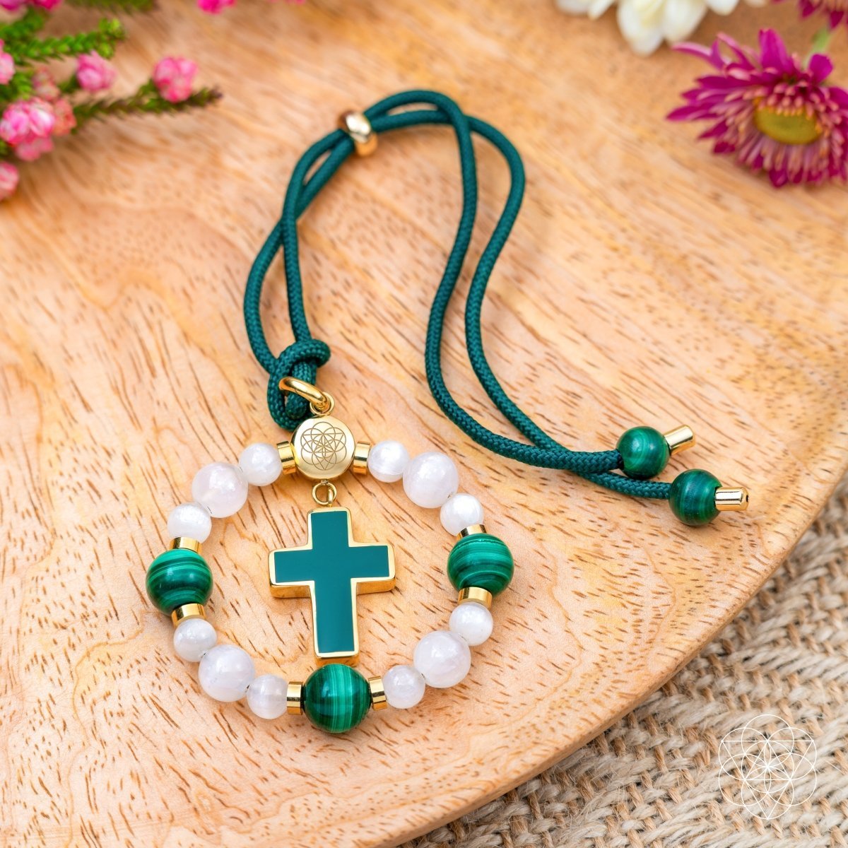 Mindful Journey - Cross Charm Tassel of Safe Travels by Conscious Items at Shirley Shoppe