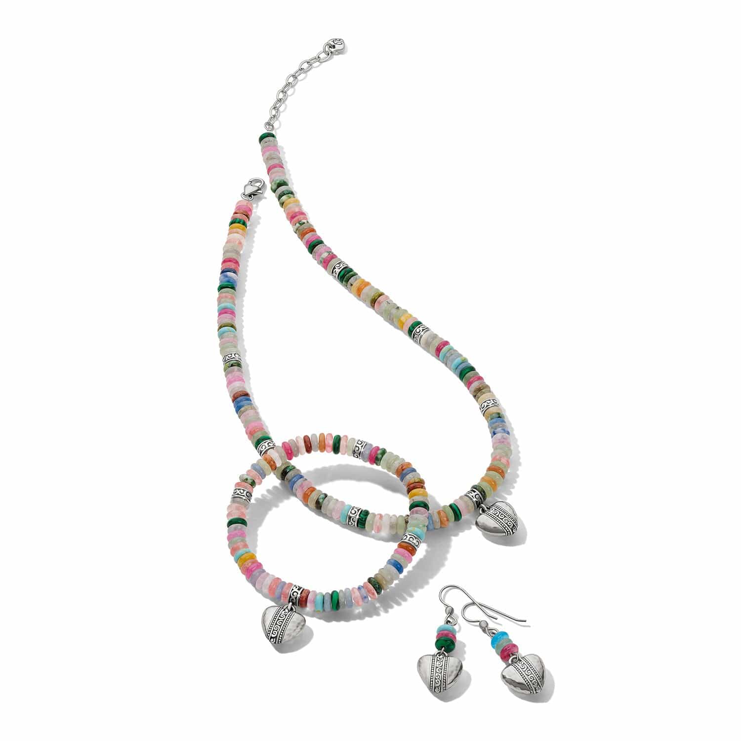 Mingle Sweetheart Bead French Wire Earrings