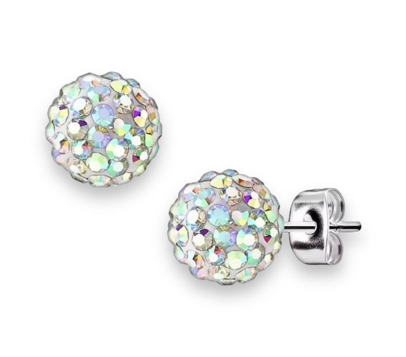 Mini Disco Ball Earrings by Quirks! at Shirley Shoppe