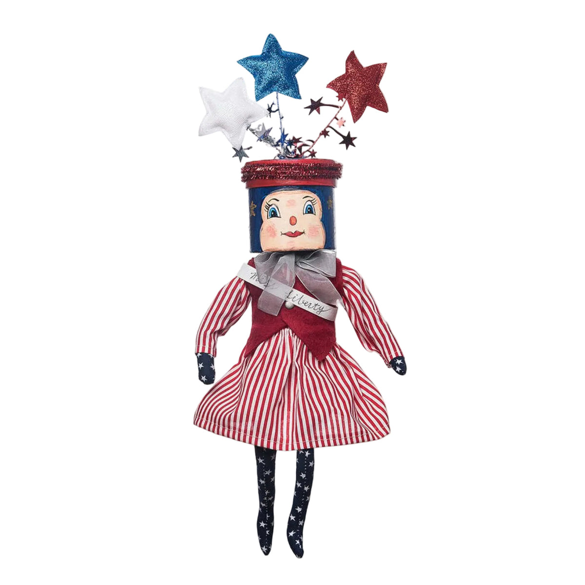 Mister Liberty Gathered Traditions Art Doll by Joe Spencer