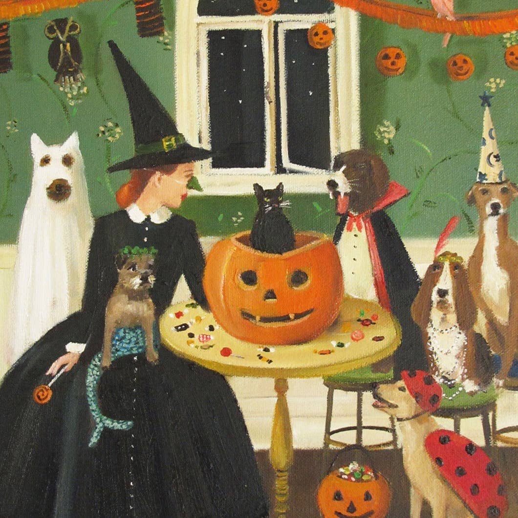 Miss Moon Lesson Ten 11"x14" Art Print by Janet Hill by Quirks! at Shirley Shoppe