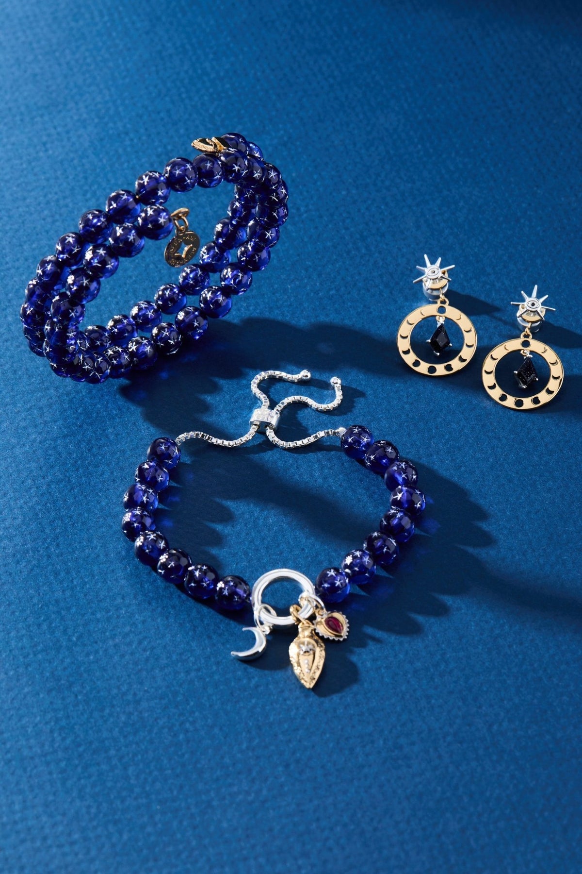 Moon Magic Beaded Charm Bolo Bracelet by ALEX AND ANI at Shirley Shoppe
