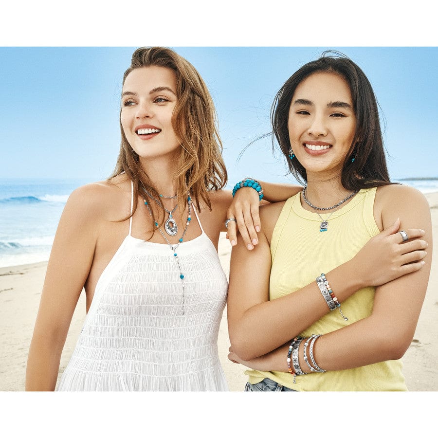 Mosaic Motif Tile Necklace