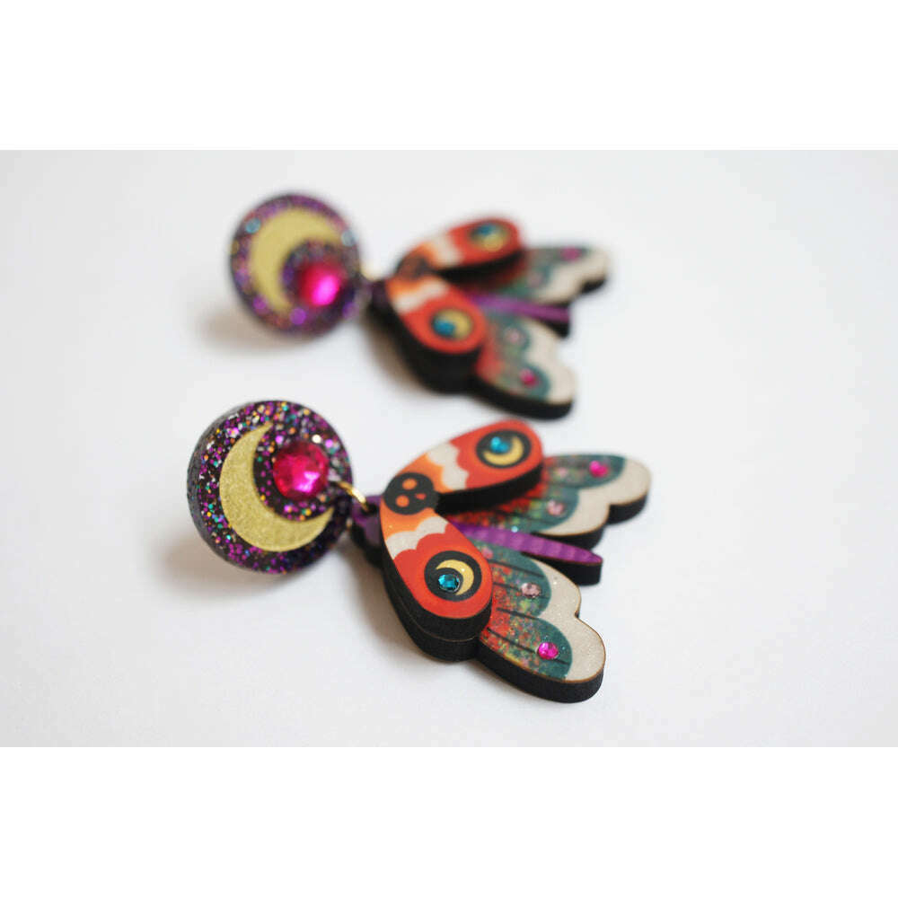 Moth Earrings by Laliblue