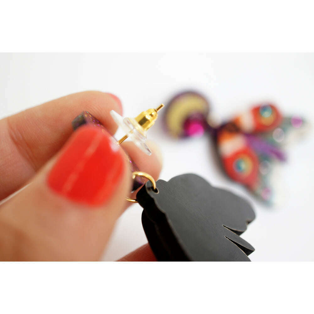 Moth Earrings by Laliblue