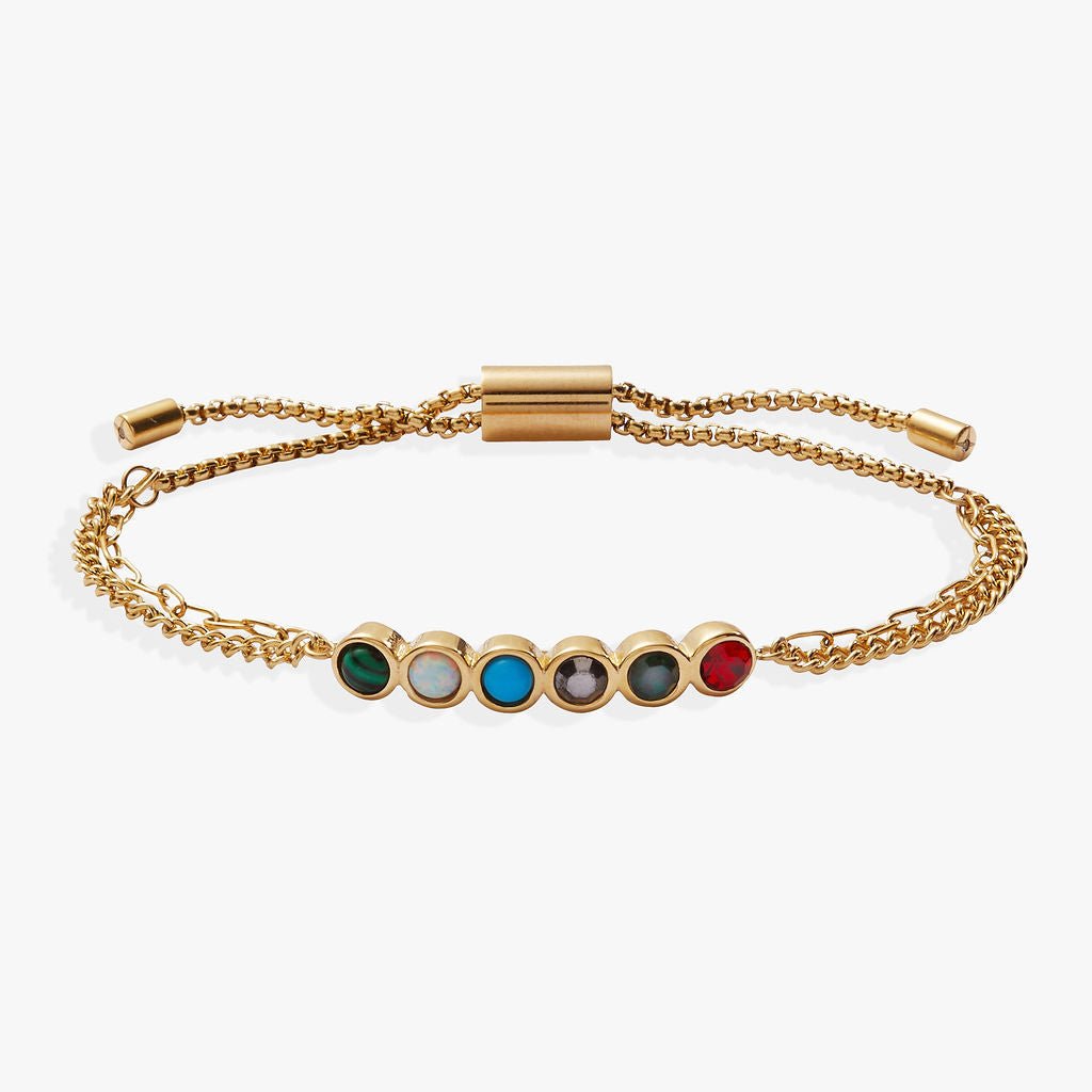 Mother Hidden Message Acrostic Bolo Bracelet by ALEX AND ANI at Shirley Shoppe