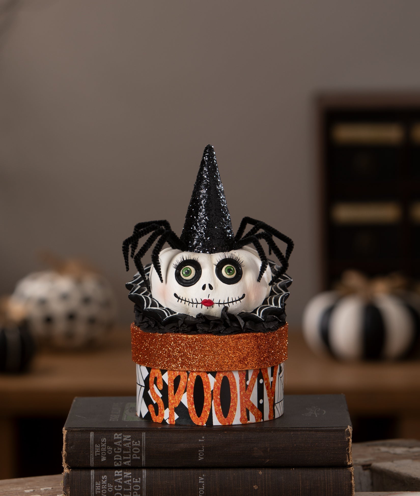Mrs. Casperita on Box | Halloween Decor | Bethany Lowe by Quirks! at Shirley Shoppe