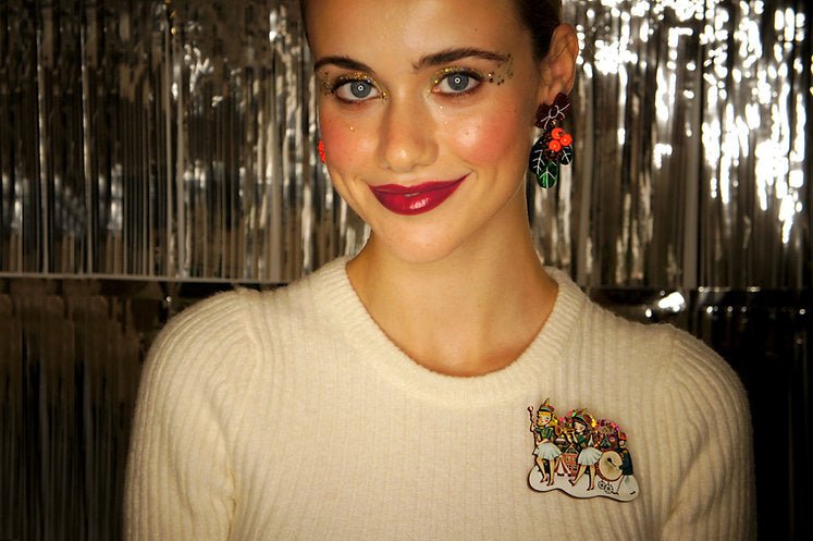 Musical Parade Brooch by Laliblue by Quirks! at Shirley Shoppe