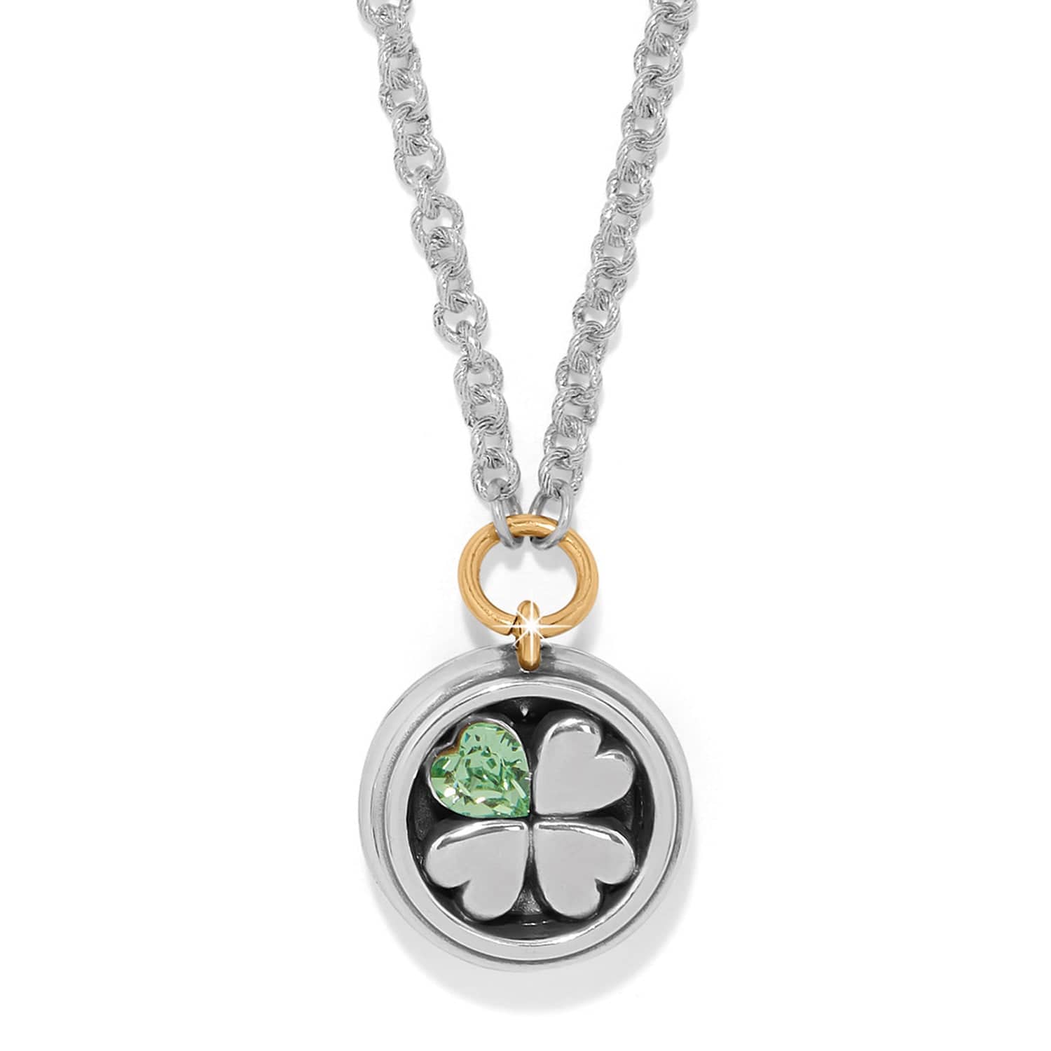 Mystery Of Love Golden Heart Necklace