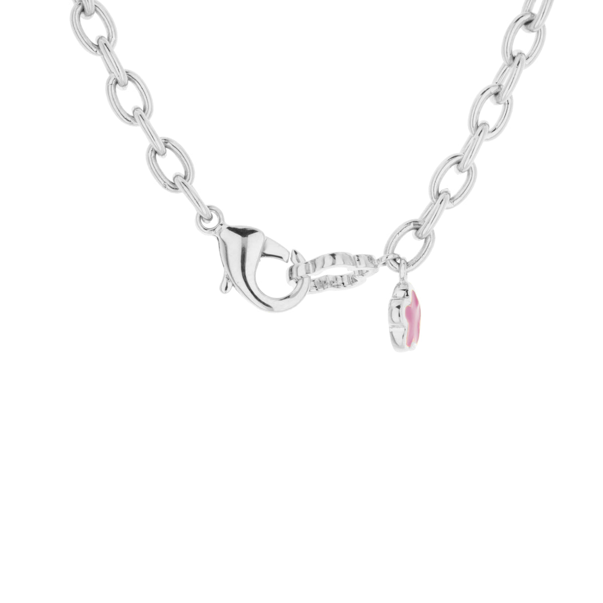 Enamel Engagement — Framed Crystal Pendant