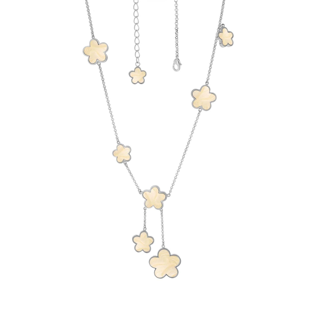 Daisy Love Necklace — Flower Y-Drop