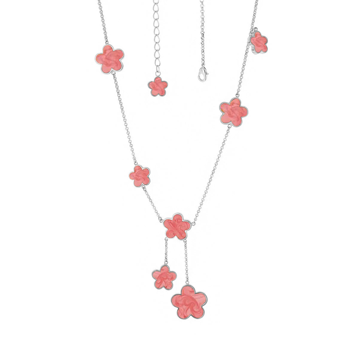 Daisy Love Necklace — Flower Y-Drop