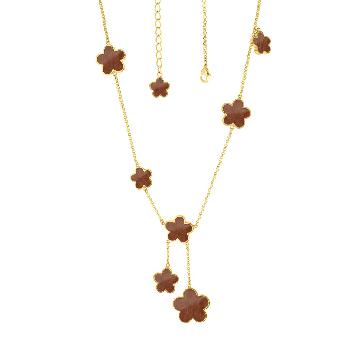 Daisy Love Necklace — Flower Y-Drop
