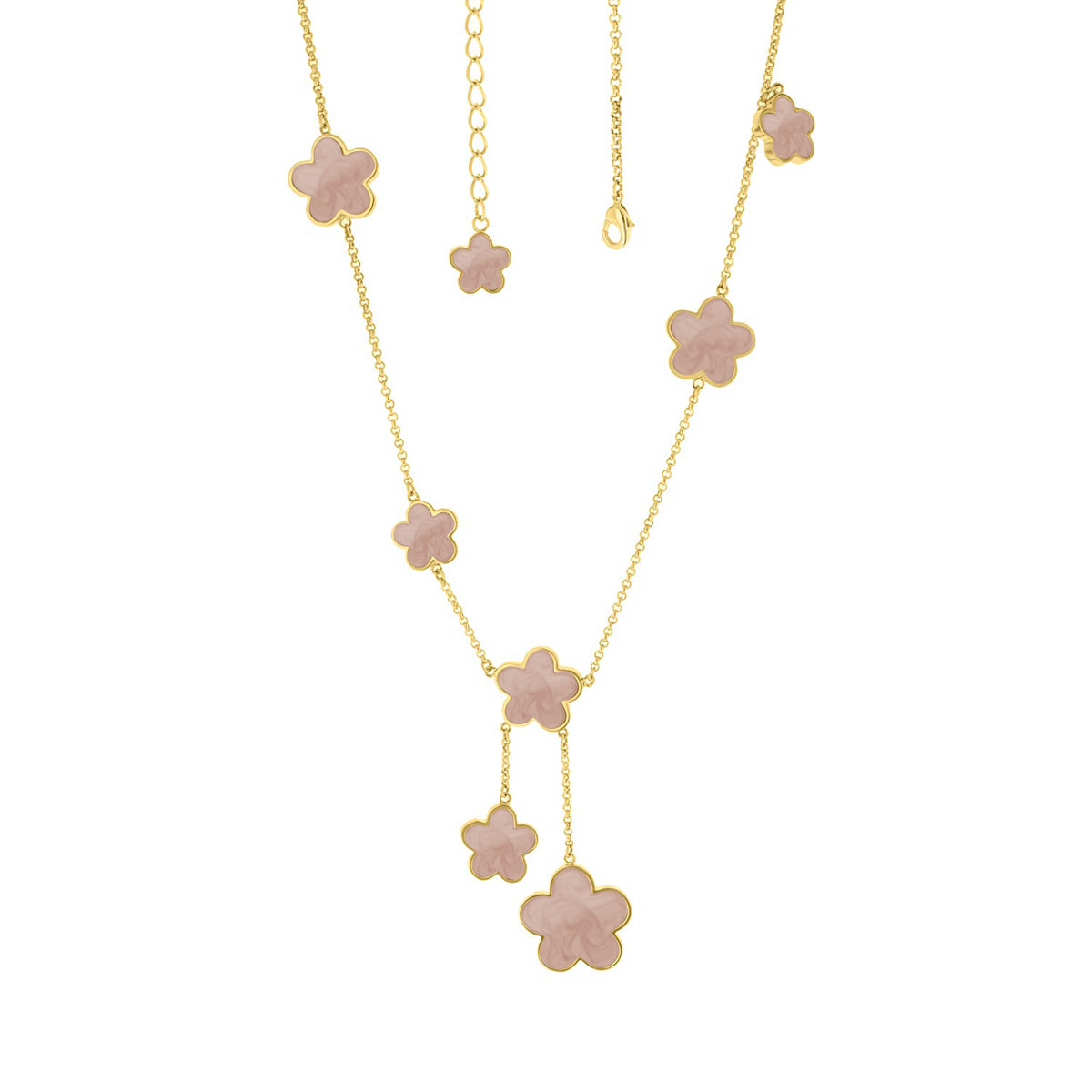 Daisy Love Necklace — Flower Y-Drop