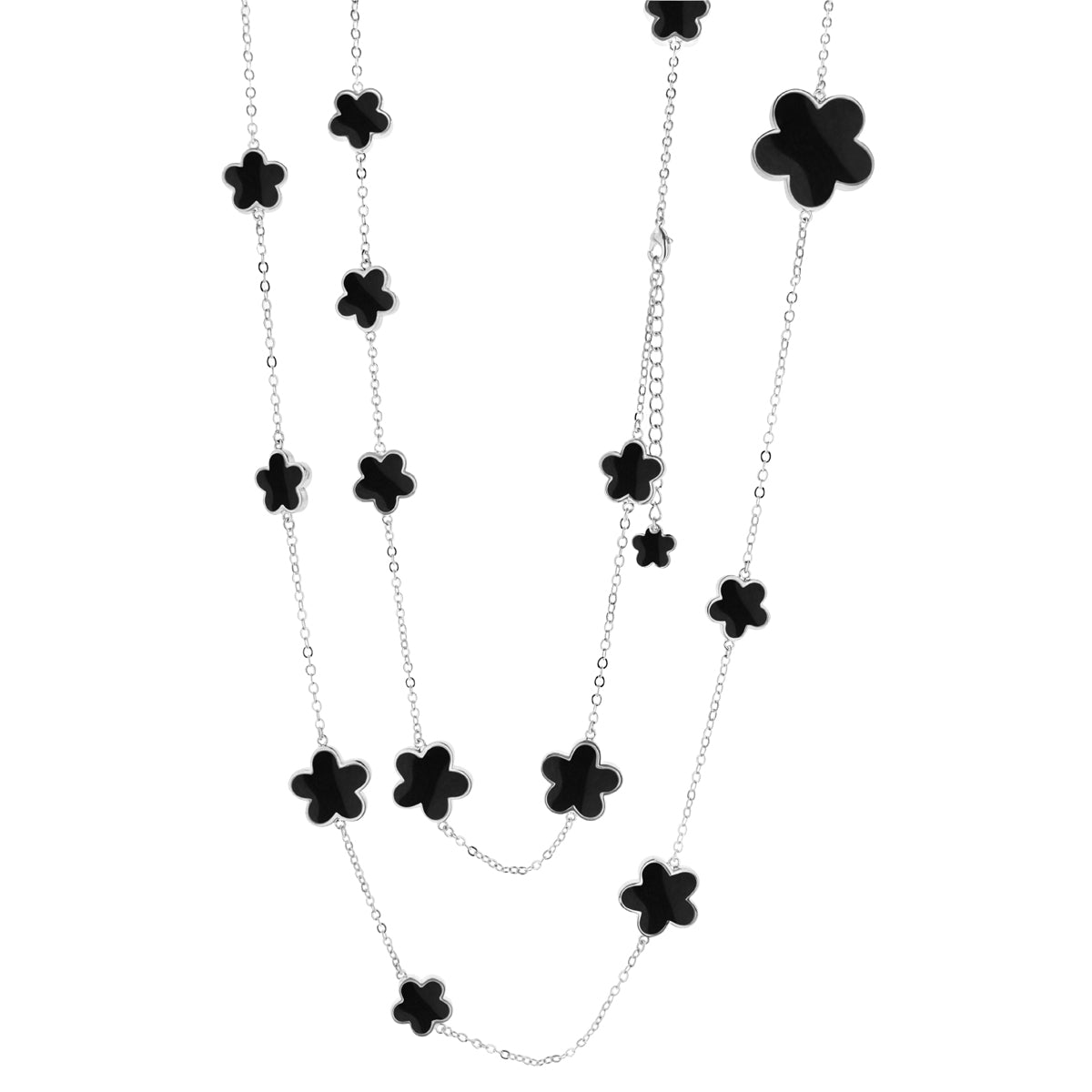 Daisy Love Necklace — Flower Cluster Strand