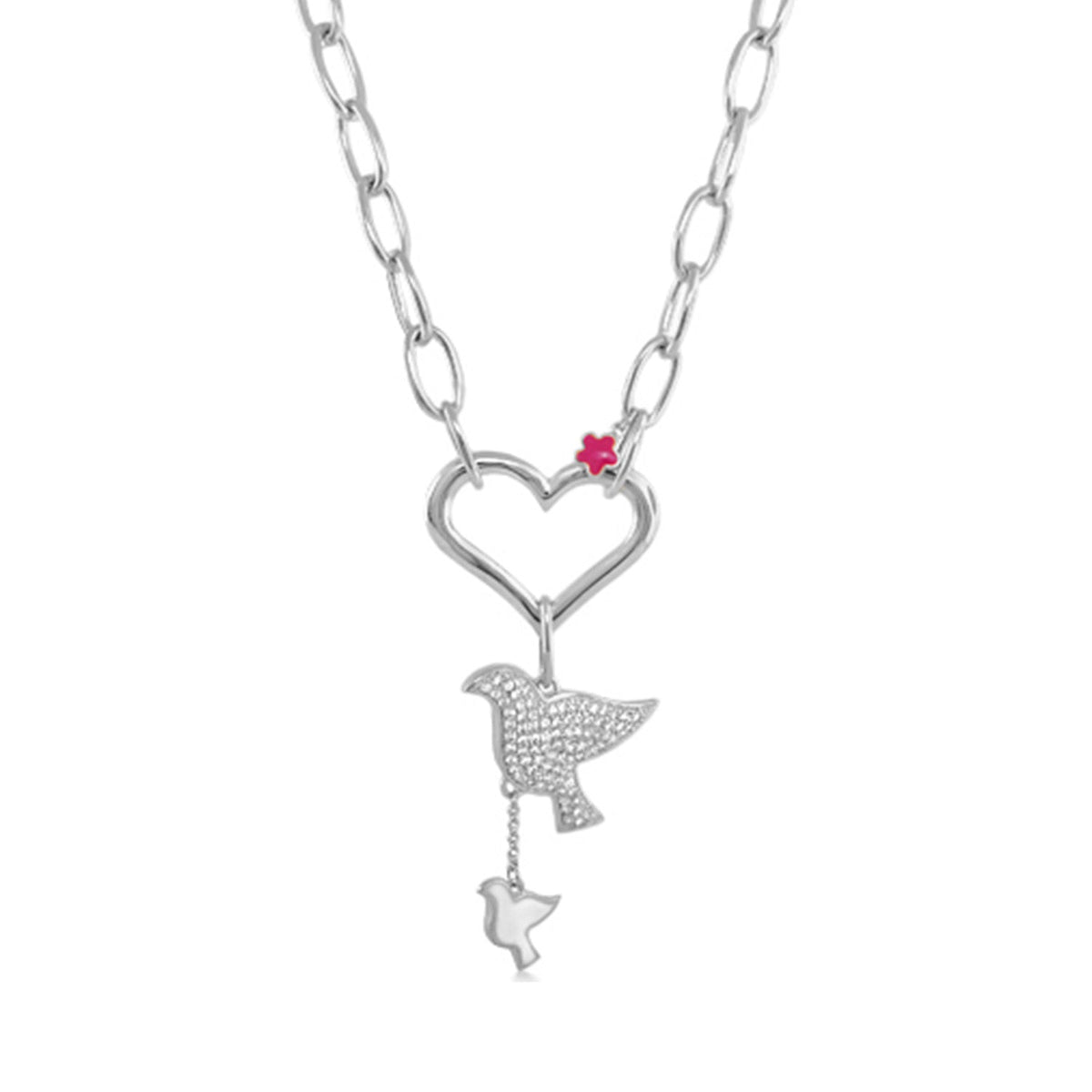 Peace and Dove Necklace