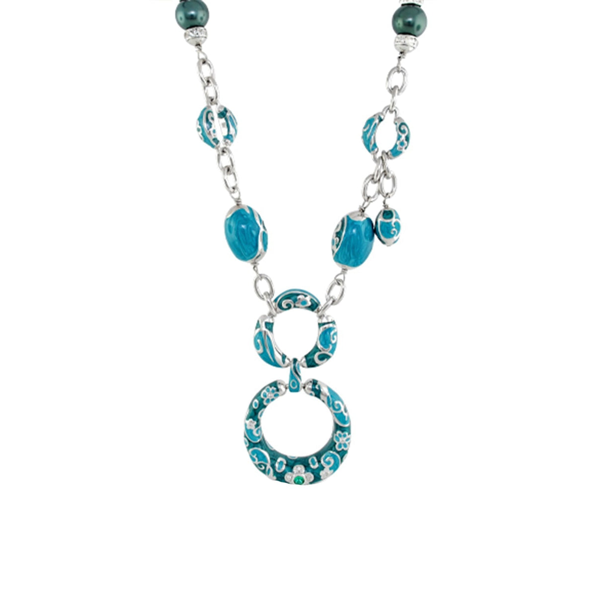 Daisy Swirl Necklace
