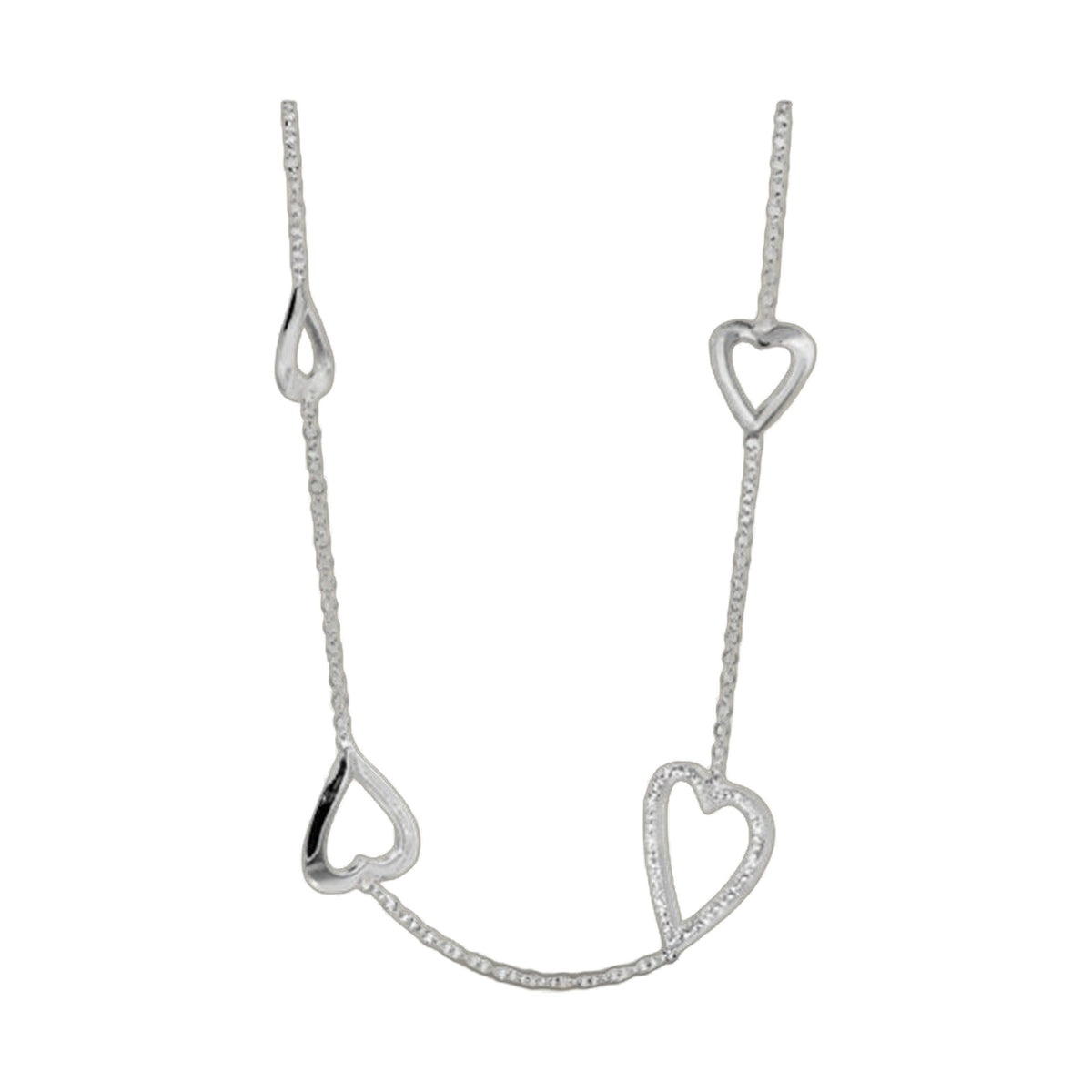 Pave Heart Necklace