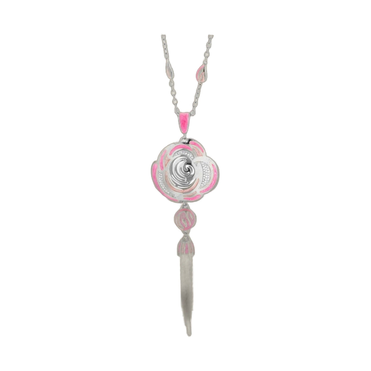 Roses Are Red Pendant Necklace