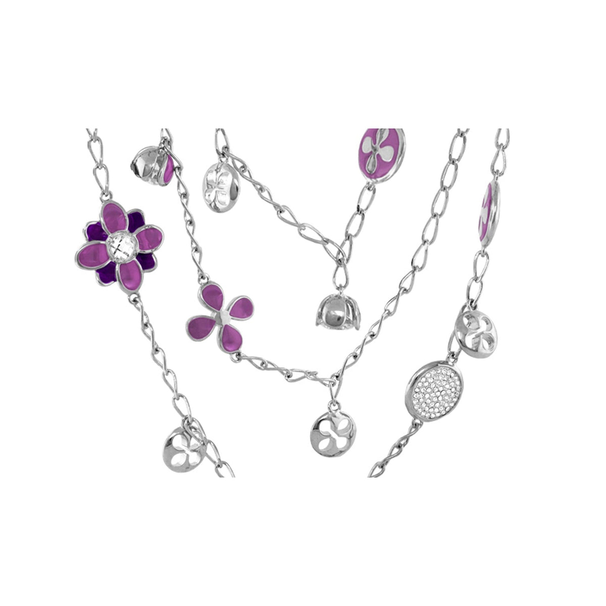 Beautiful Blossom Multi Chain Necklace