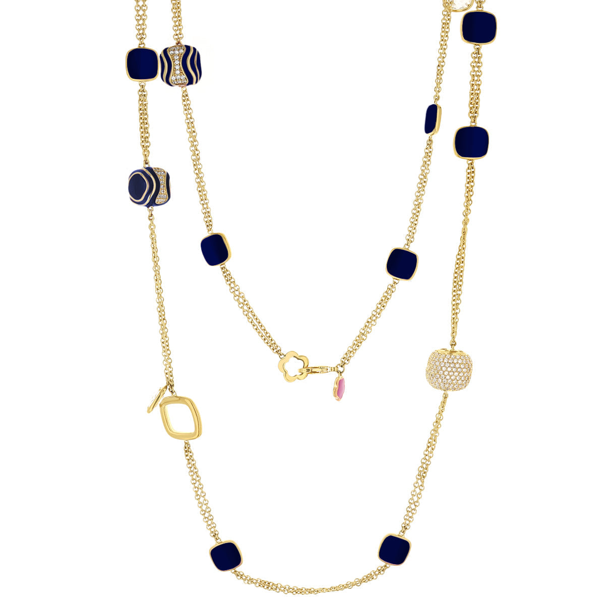 Curvy Swirls Necklace