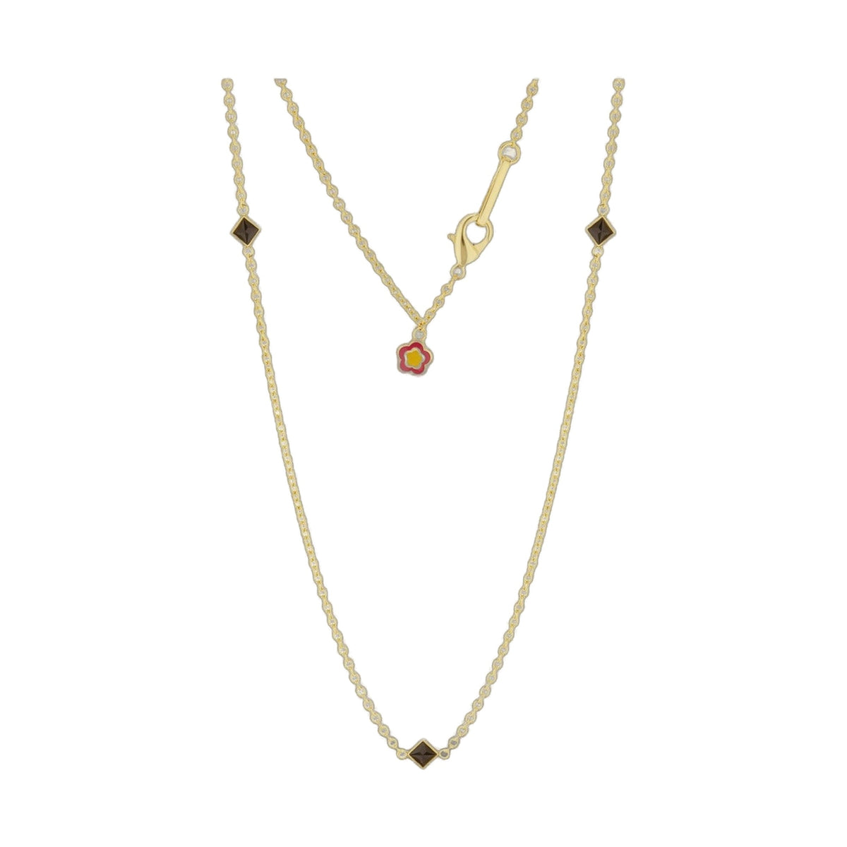 Eau Chain Necklace — Black Station