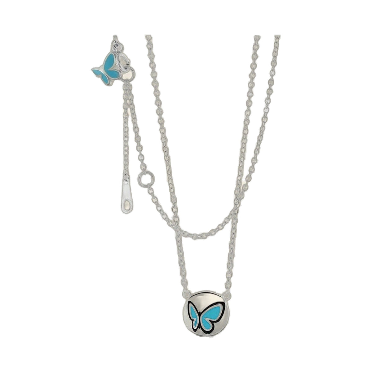 Sydney Leigh Butterfly Necklace & Earrings Set — Medallion