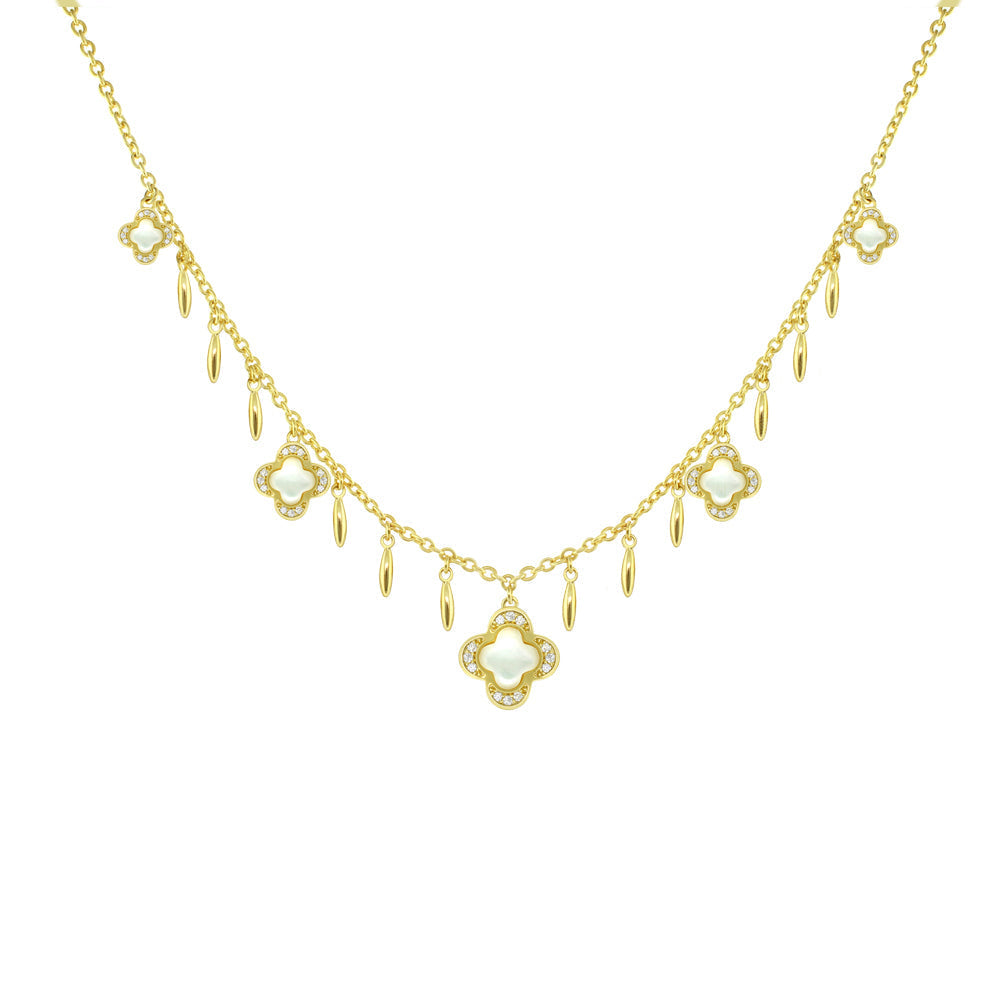 Marilyn Clover Necklace