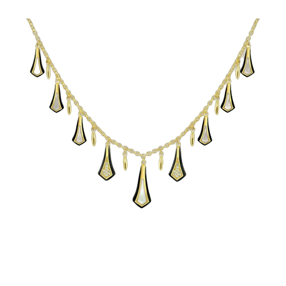 Marilyn Mother of Pearl Necklace